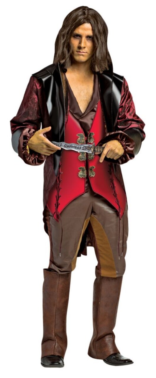 The Costume Center Red and Black Once Upon a Time Rumplestiltskin Men Adult Halloween Costume - 2XL